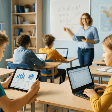 Zwischen Bildschirm und Bildung – Wie die Digitalisierung die Schule verändert