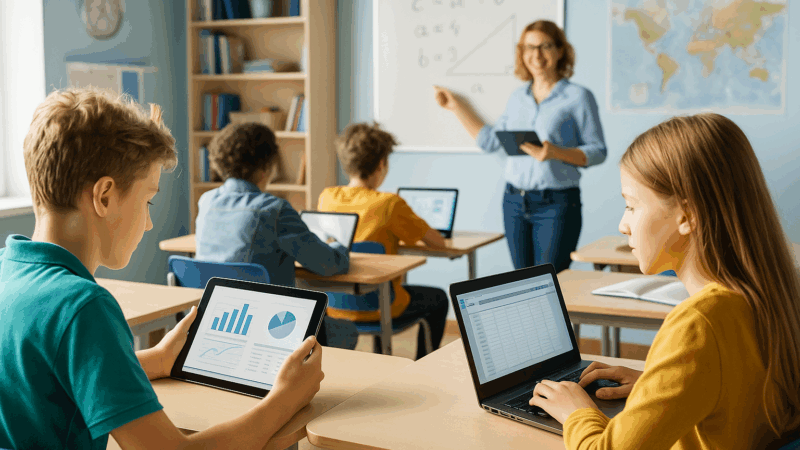 Zwischen Bildschirm und Bildung – Wie die Digitalisierung die Schule verändert