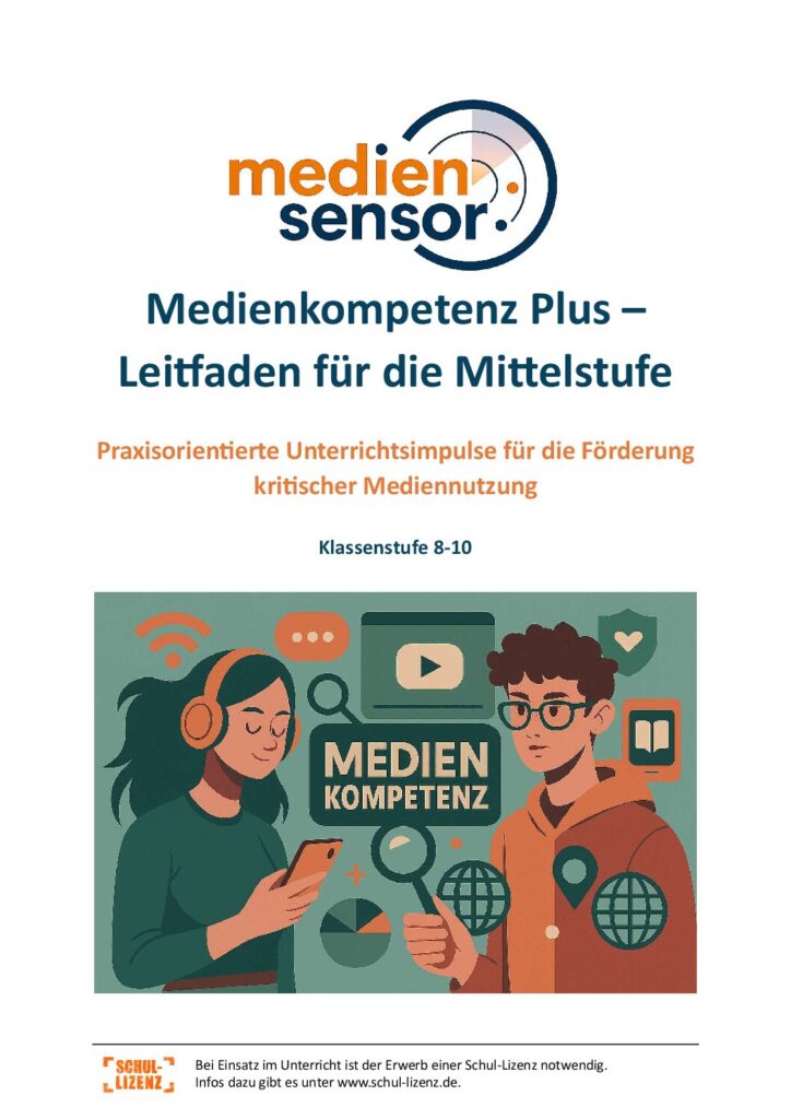 thumbnail of Medienkompetenz Plus Leitfaden Mittelstufe