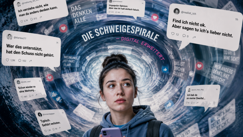 Was ist eigentlich die Schweigespirale?